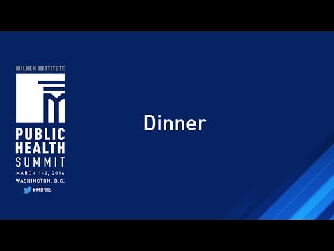 Public Health Summit Dinner March 2, 2016