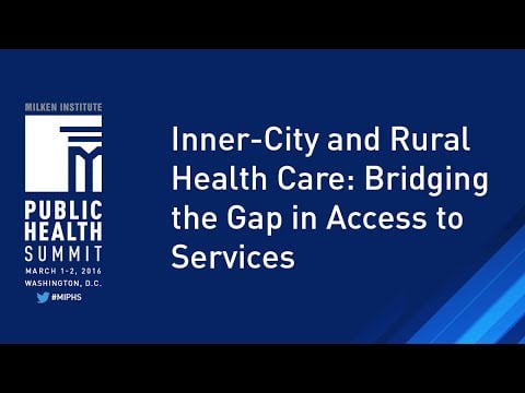 Inner-City and Rural Health Care: Bridging the Gap in Access to Services