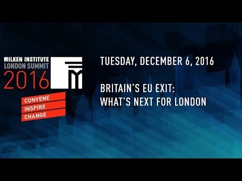 Britain's EU Exit: What's Next for London?