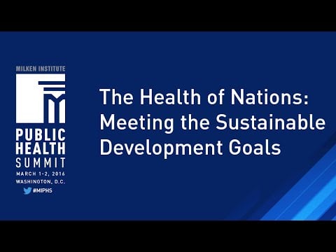 The Health of Nations: Meeting the Sustainable Development Goals