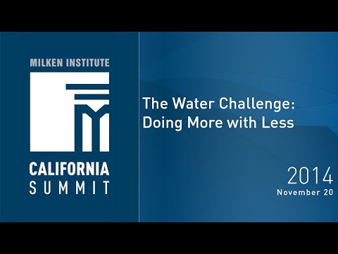 The Water Challenge: Doing More with Less