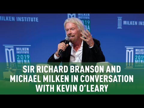 Sir Richard Branson and Michael Milken in Conversation with Kevin O'Leary