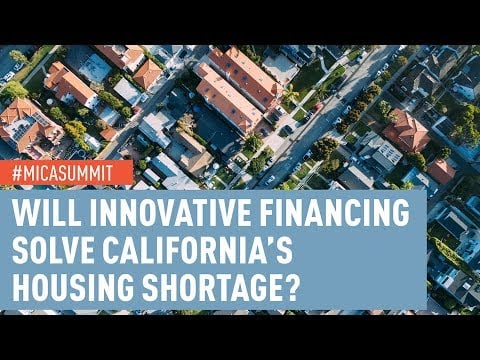 Will Innovative Financing Solve California's Housing Shortage?