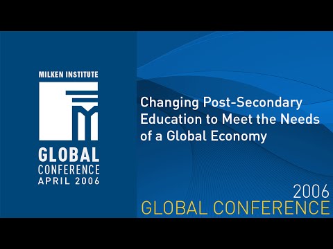 Changing Post-Secondary Education to Meet the Needs of a Global Economy