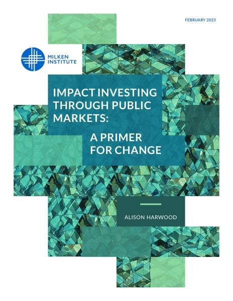Impact Investing through Public Markets: A Primer for Change