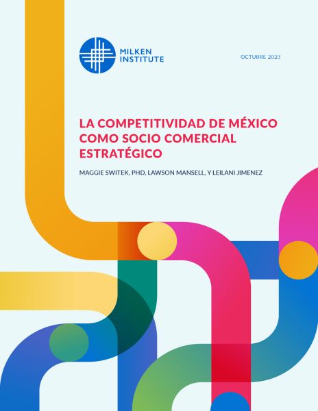 La competitividad de México como socio comercial estratégico