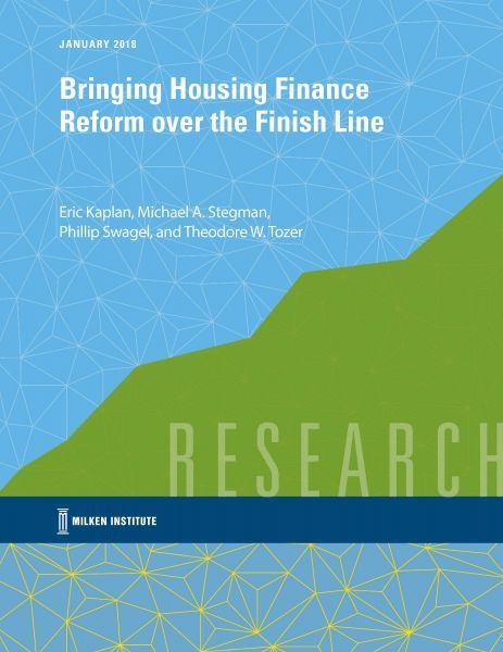Bringing Housing Finance Reform over the Finish Line