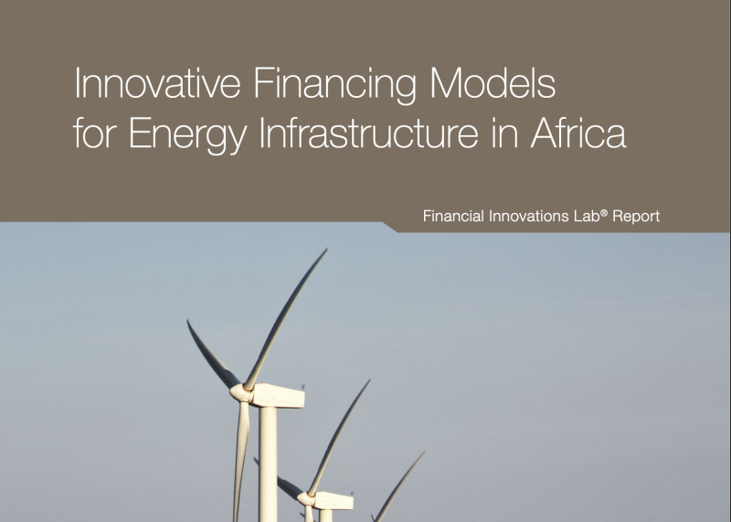  Innovative Financing Models for Energy Infrastructure in Africa