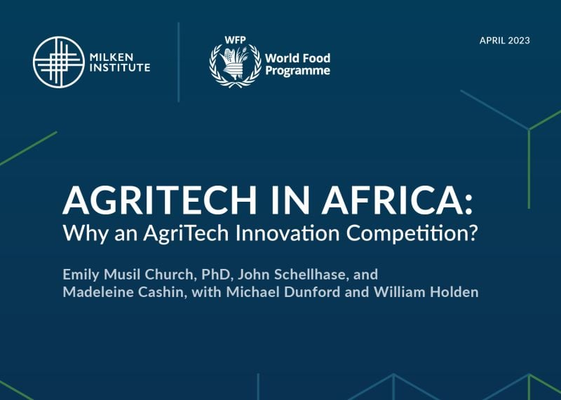 AgriTech in Africa: Why an AgriTech Innovation Competition?