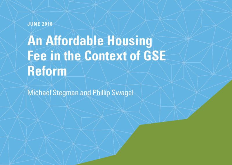 An Affordable Housing Fee in the Context of GSE Reform