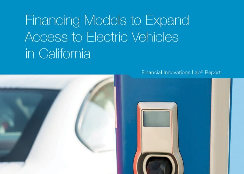 Financing Models to Expand Access to Electric Vehicles in California