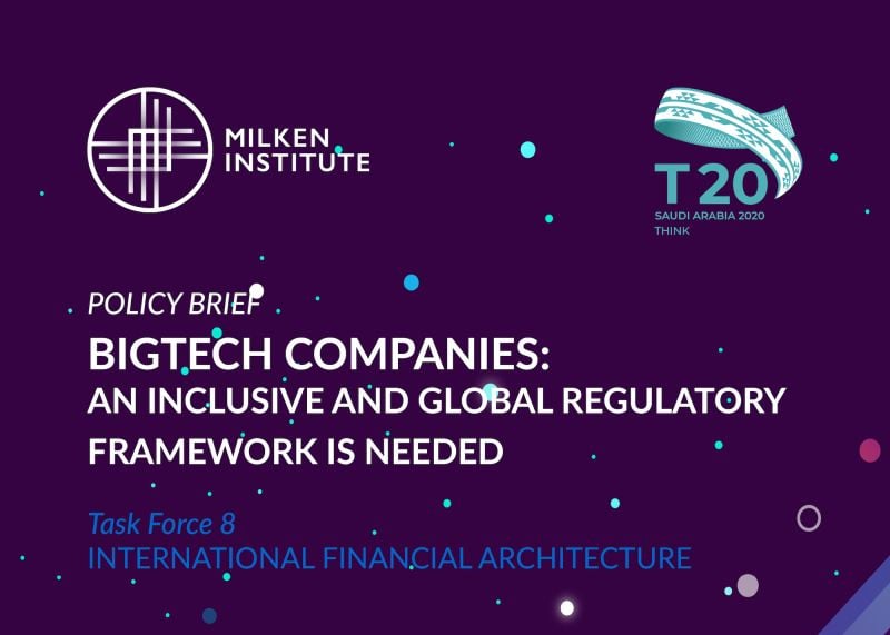 BigTech Companies: An Inclusive and Global Regulatory Framework is Needed