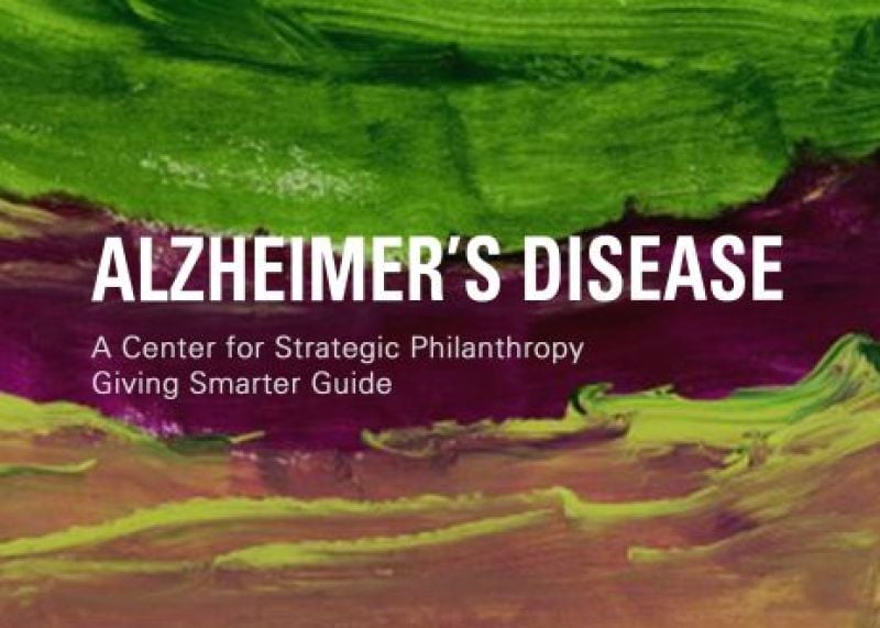 Alzheimer's Disease - A Giving Smarter Guide
