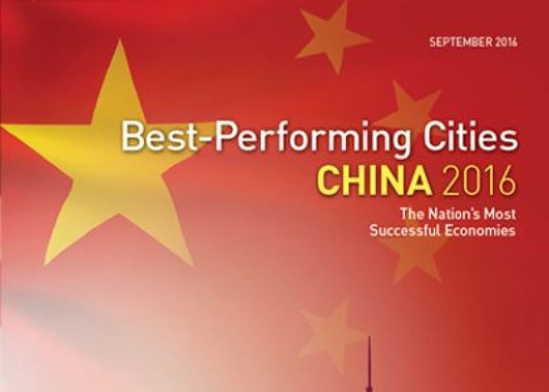Best-Performing Cities China 2016