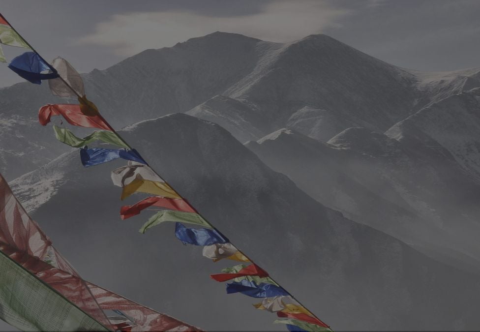 A mountain landscape