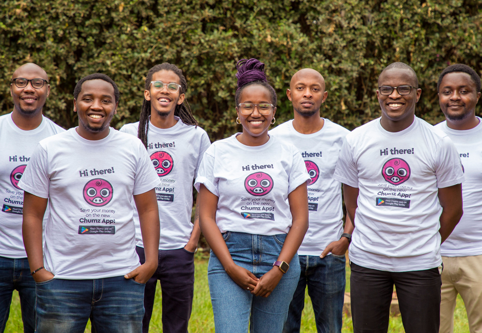 An image of a diverse group of people from Chumz. Moneto Ventures LTD runs Chumz, a goal-based savings and investment app that leverages behavioral psychology and gamification to guide users on how and when to save. Chumz is a winner of the Milken Motsepe Prize program.