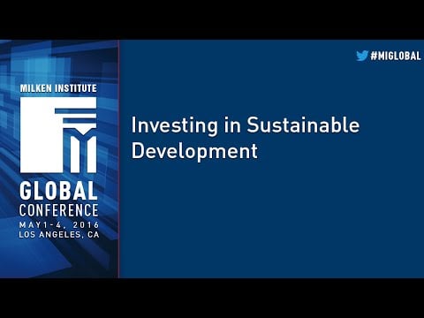 Investing in Sustainable Development