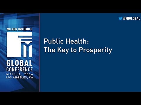 Public Health: The Key to Prosperity