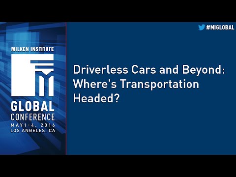 Driverless Cars and Beyond: Where's Transportation Headed?