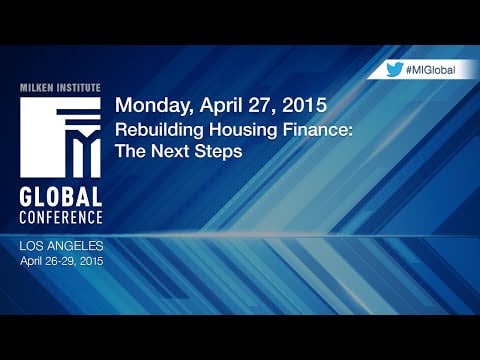 Rebuilding Housing Finance: The Next Steps