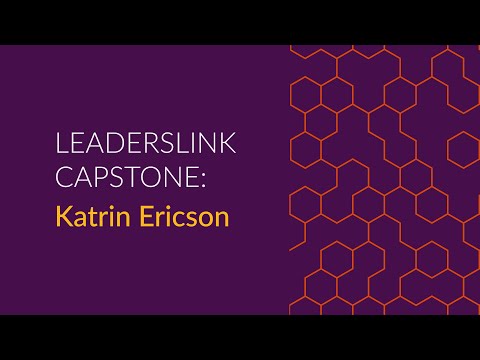 Katrin Ericson | LeadersLink Capstone