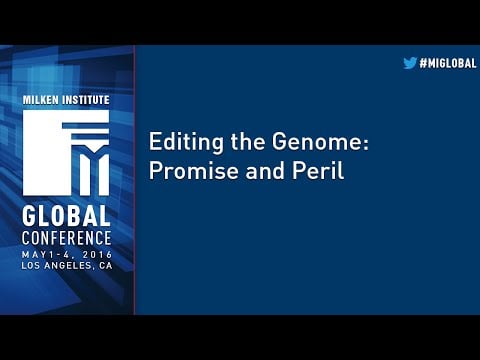 Editing the Genome: Promise and Peril