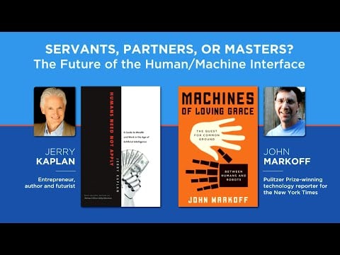 MI Forum - Servants, Partners or Masters? The Future of the Human/Machine Interface