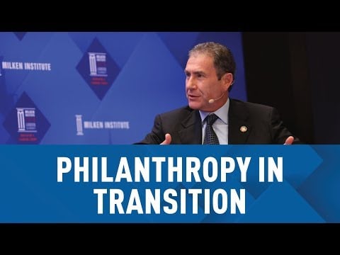 Philanthropy in Transition: Better Ways of Doing Good