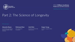 November 17 at 4:00 pm UAE Standard Time | Advancing Healthy Longevity in the 21st Century | The Science of Longevity