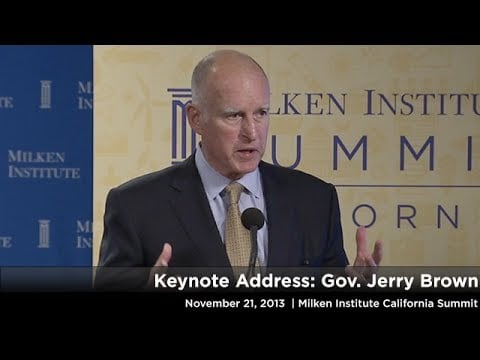 Keynote Address: Gov. Jerry Brown