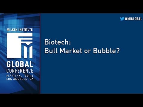 Biotech: Bull Market or Bubble?