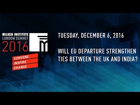Will EU Departure Strengthen Ties Between the UK and India?