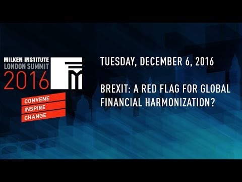 Brexit: A Red Flag for Global Financial Harmonization?