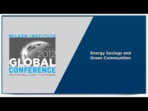Energy Savings and Green Communities