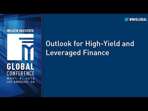 Outlook for High-Yield and Leveraged Finance