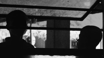 shadow of two people