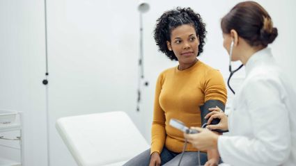 A patient with doctor