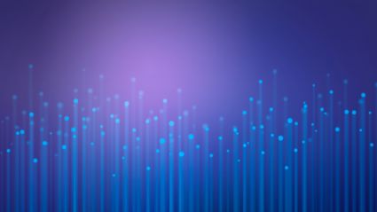 Blue linear pattern