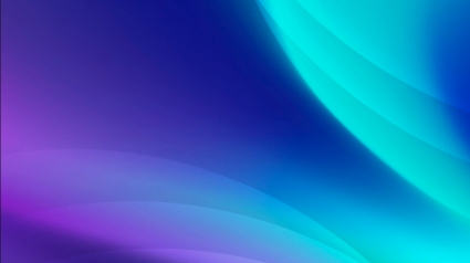 abstract swirling colors of dark blue, purple, aqua, magenta, forming half circles in upper right and bottom left of image