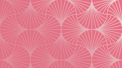 A graphic of a redd-ish pink pattern with fan-like symbols, representing the Milken Institute's Asian Summit 2025.