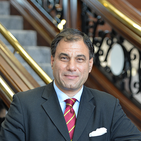 Headshot of Bilimoria