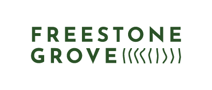 A logo for Freestone Grove, who is a sponsor for the Milken Institute's Global Conference 2024.