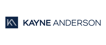 A logo for Kayne Anderson, who is a sponsor for the Milken Institute's Global Conference 2024.