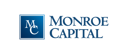 A logo for Monroe Capital, who is a sponsor for the Milken Institute's Global Conference 2024.