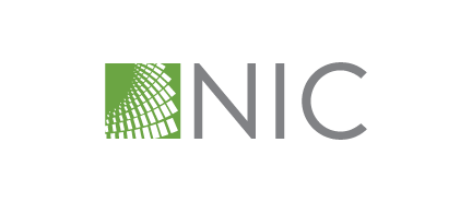 A logo for NIC, who is a sponsor for the Milken Institute's Global Investors Symposium Hong Kong
