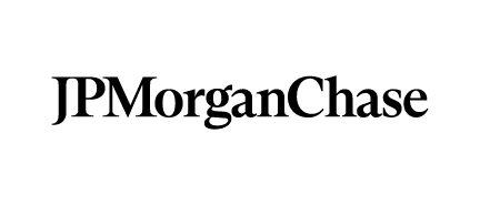 A logo for JP Morgan Chase, a sponsor and/or partner of the Milken Institute's Finance Forum 2025, and possibly other events.
