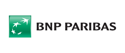A logo for BNP Paribas, who is a sponsor for the Milken Institute's Global Conference 2024.