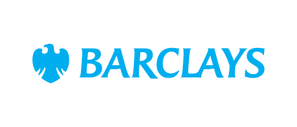 A logo for Barclays, who is a sponsor for the Milken Institute's Global Conference 2024.