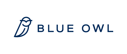 A logo for Blue Owl, who is a sponsor for the Milken Institute's Global Conference 2024.