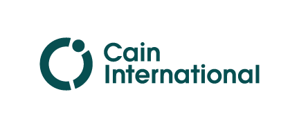 A logo for Cain International, who is a sponsor for the Milken Institute's Global Conference 2024.